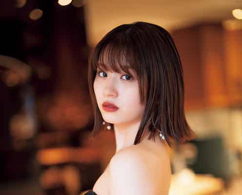 つばきファクトリー卒業控える浅倉樹々、ラスト写真集で美デコルテ披露<cherie>