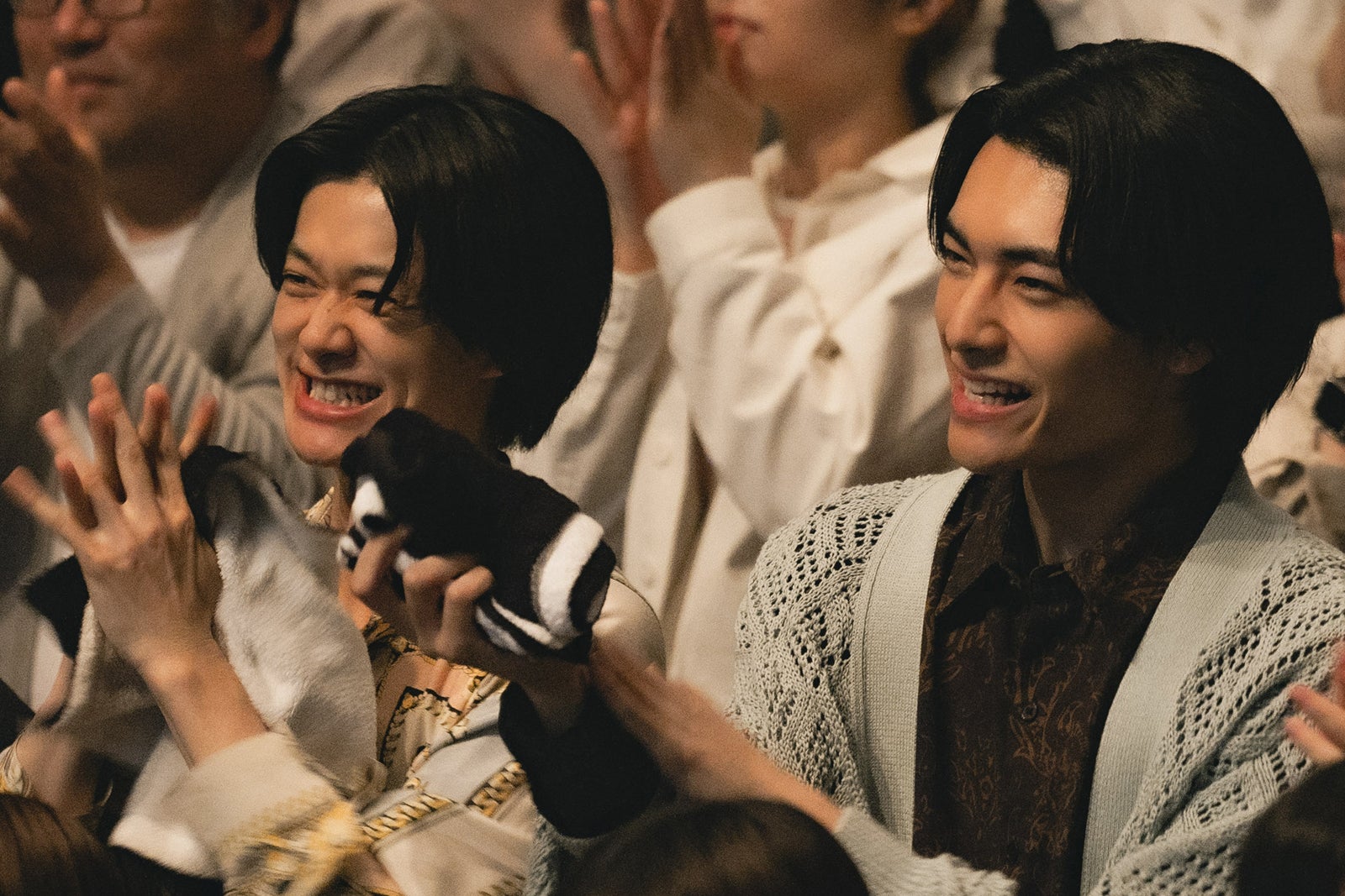 小川史記、武藤潤（C）映画「BATTLE KING!! Map of The Mind」製作委員会