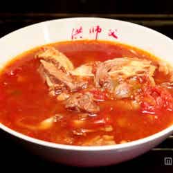 台湾のトマト牛肉麺（C）日本テレビ