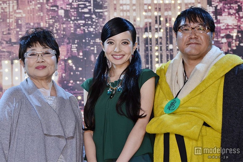 （左から）泉ピン子、ベッキー、カンニング竹山