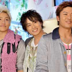左から:小森隼、白濱亜嵐、数原龍友