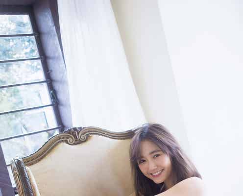 鈴木友菜・松川菜々花・江野沢愛美・岡田紗佳「non-no」“モグラ”の輝く水着姿 異色のコラボ実現