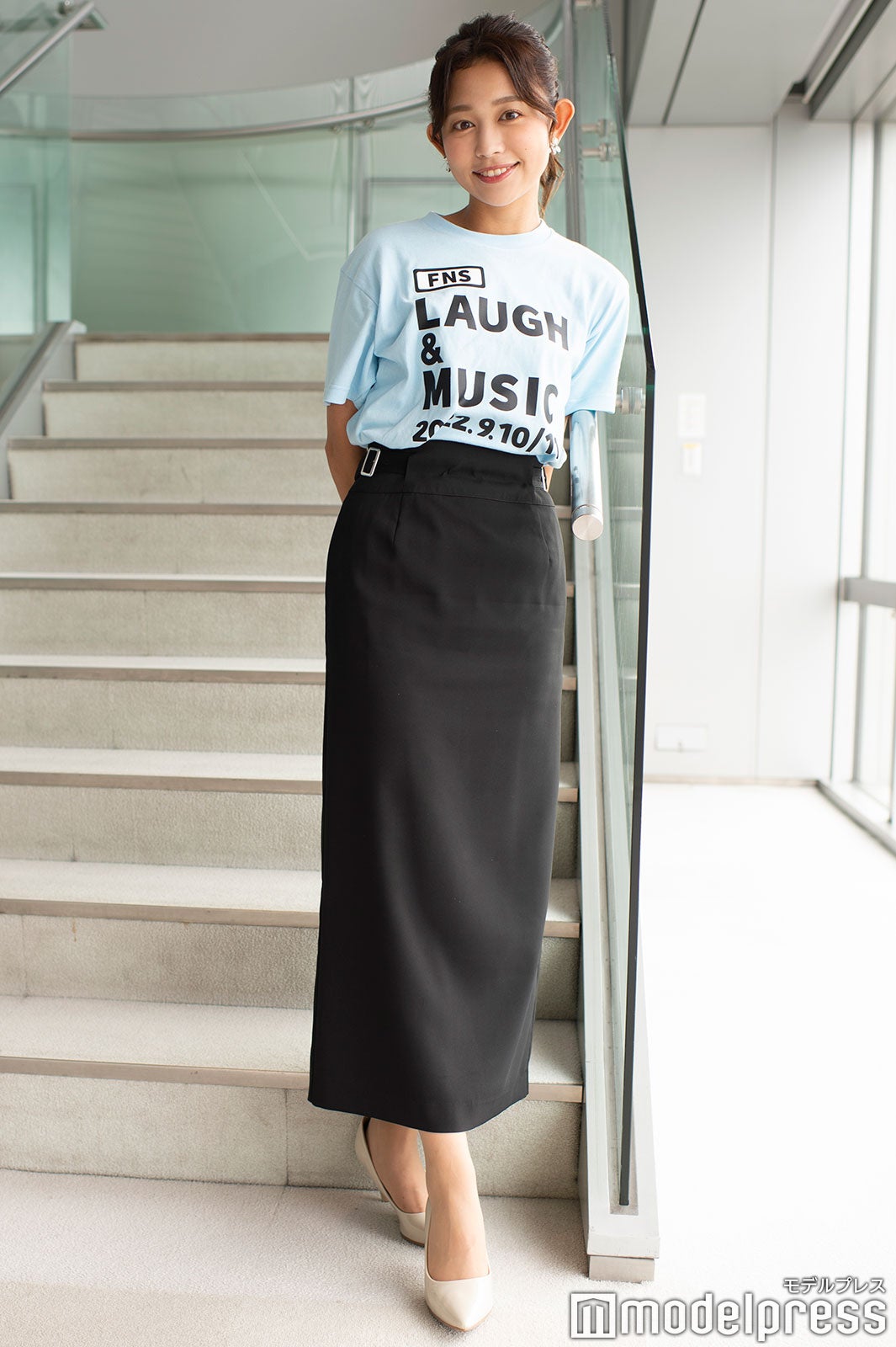 松崎涼佳アナウンサー （C）モデルプレス