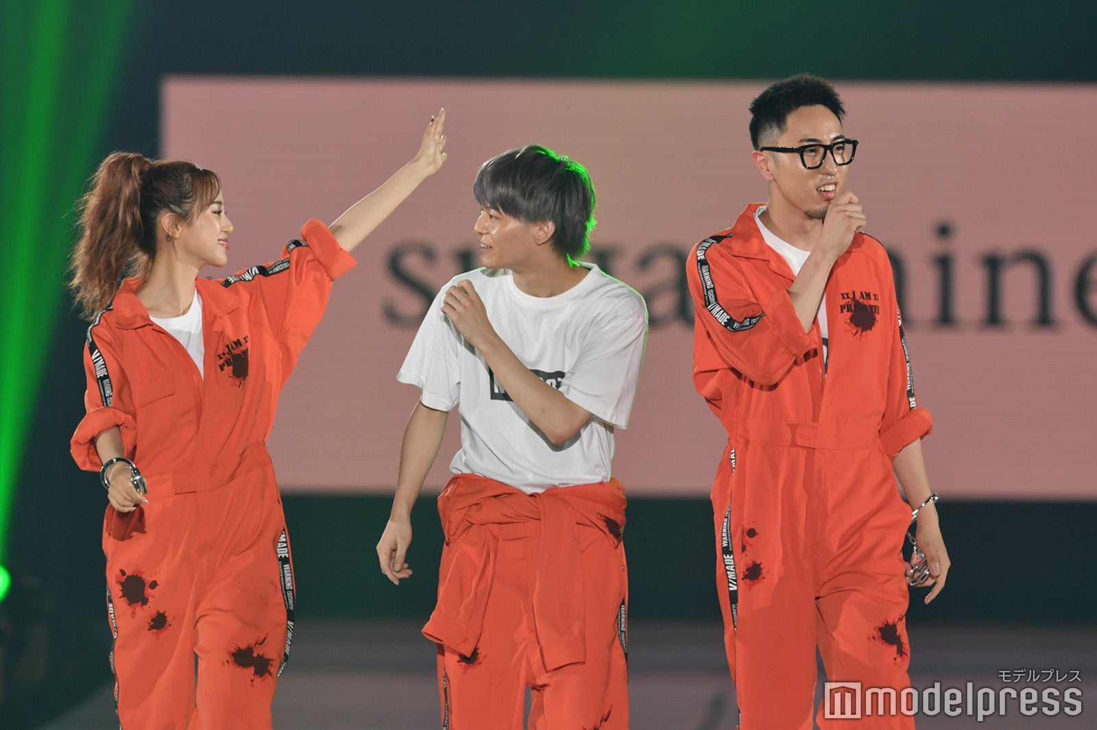 中町綾＆ジュキヤ＆中町JP （C）モデルプレス