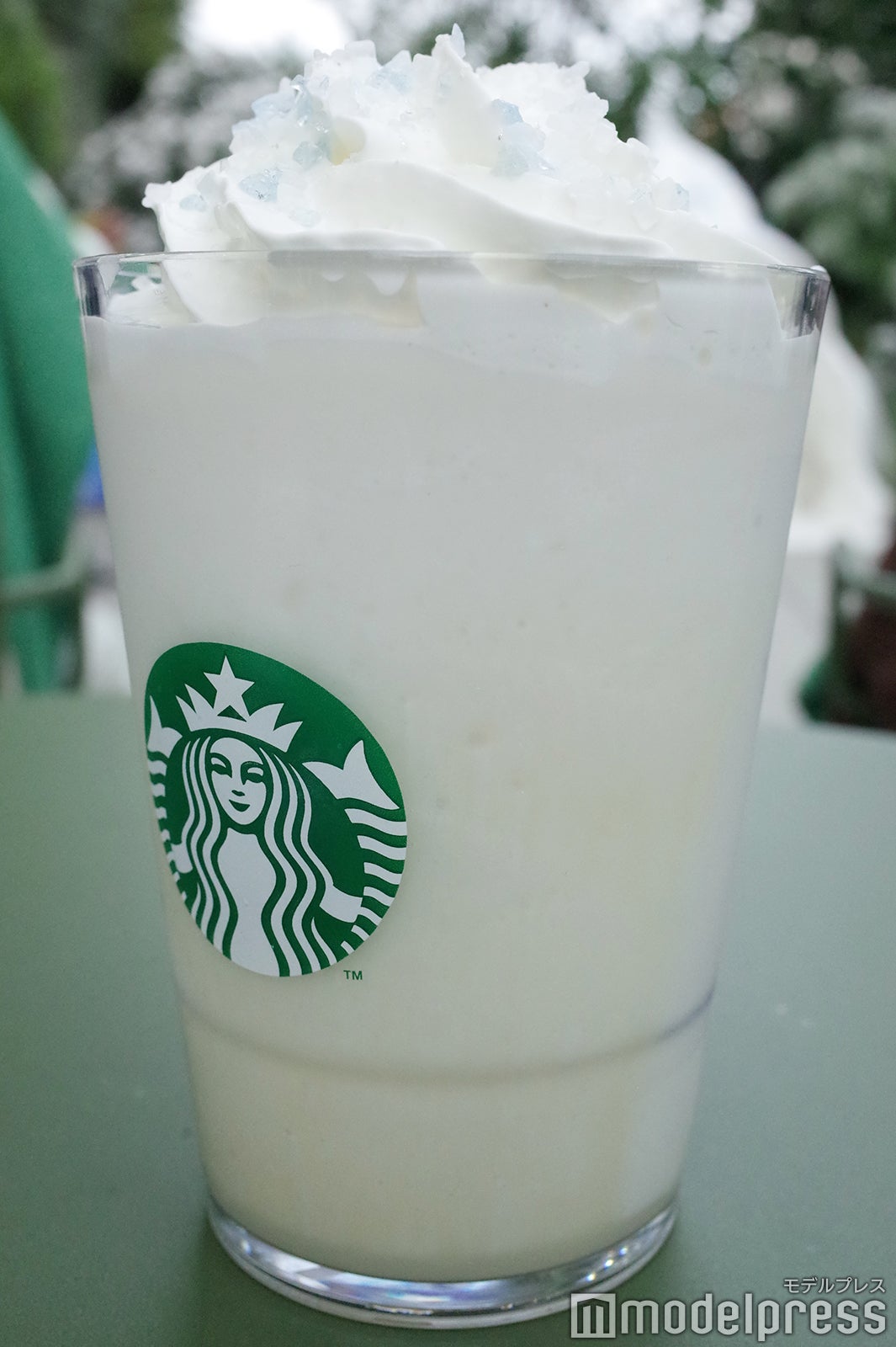 マカダミア ホワイトスノー チョコレート フラペチーノ（C）モデルプレス