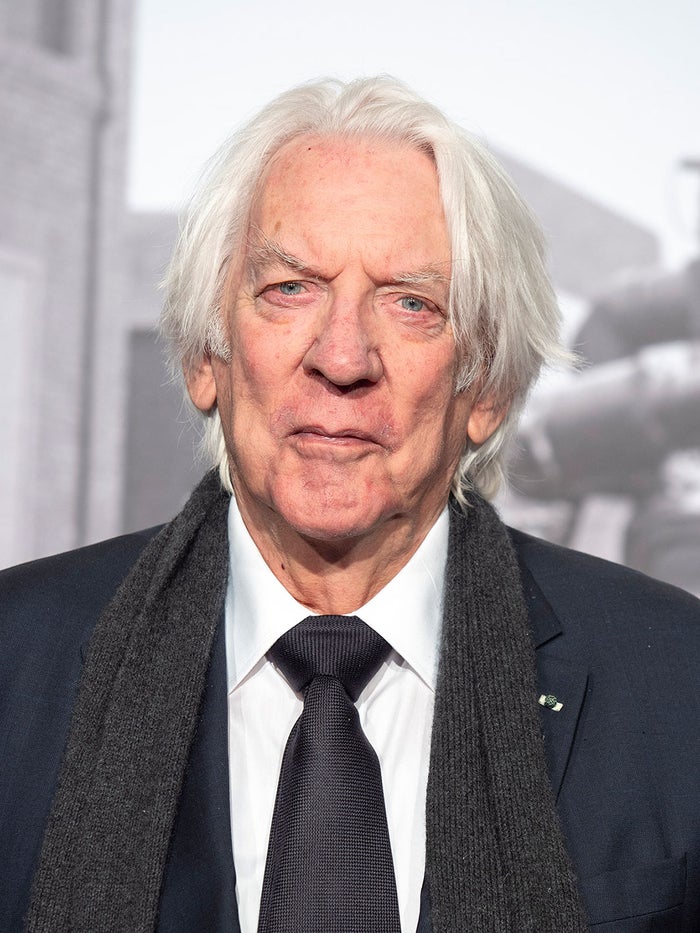 俳優ドナルド・サザーランドさん、死去「ハンガー・ゲーム」など出演