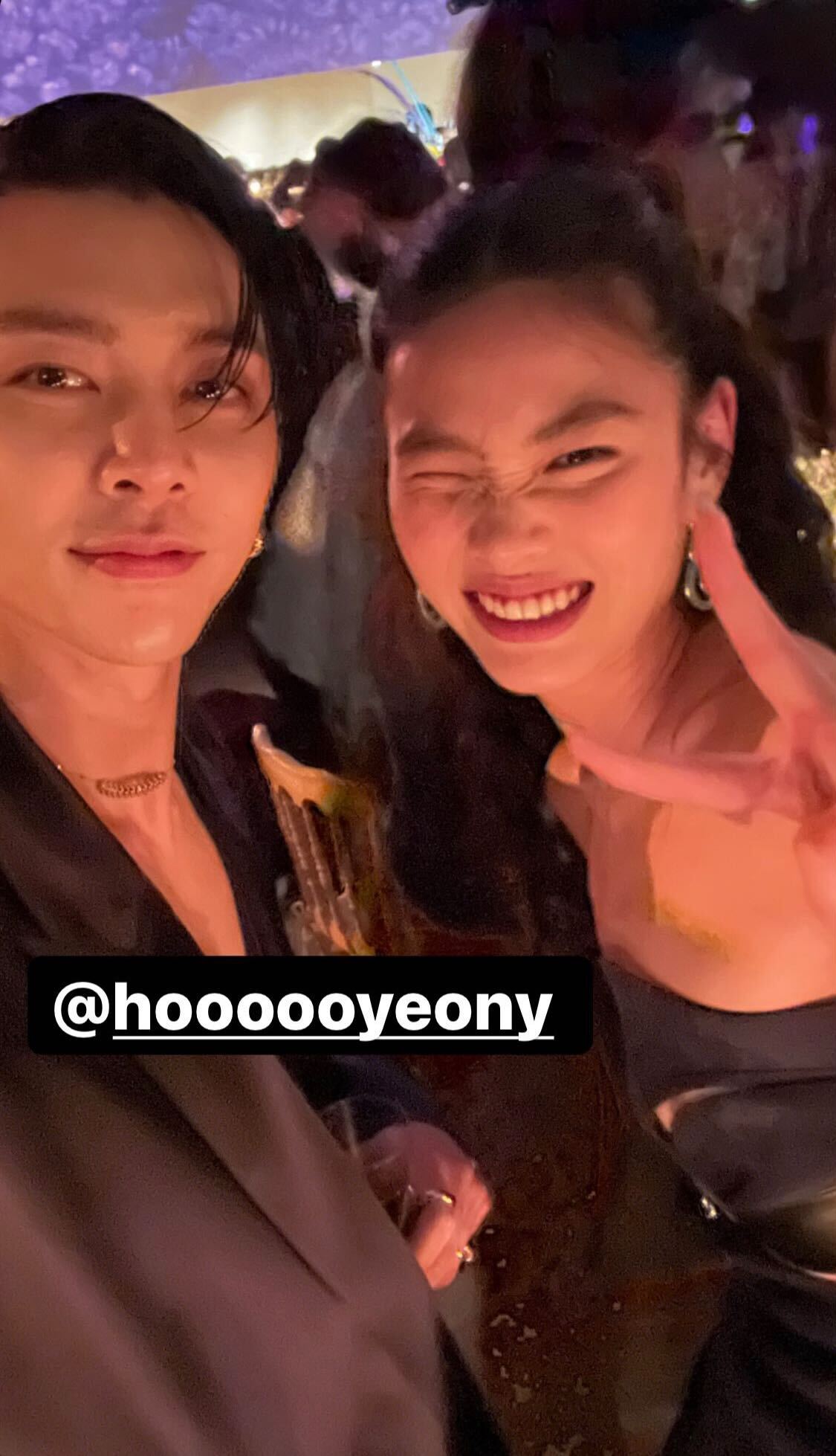 ジャニー、チョン・ホヨン／ジャニーInstagramストーリーズより