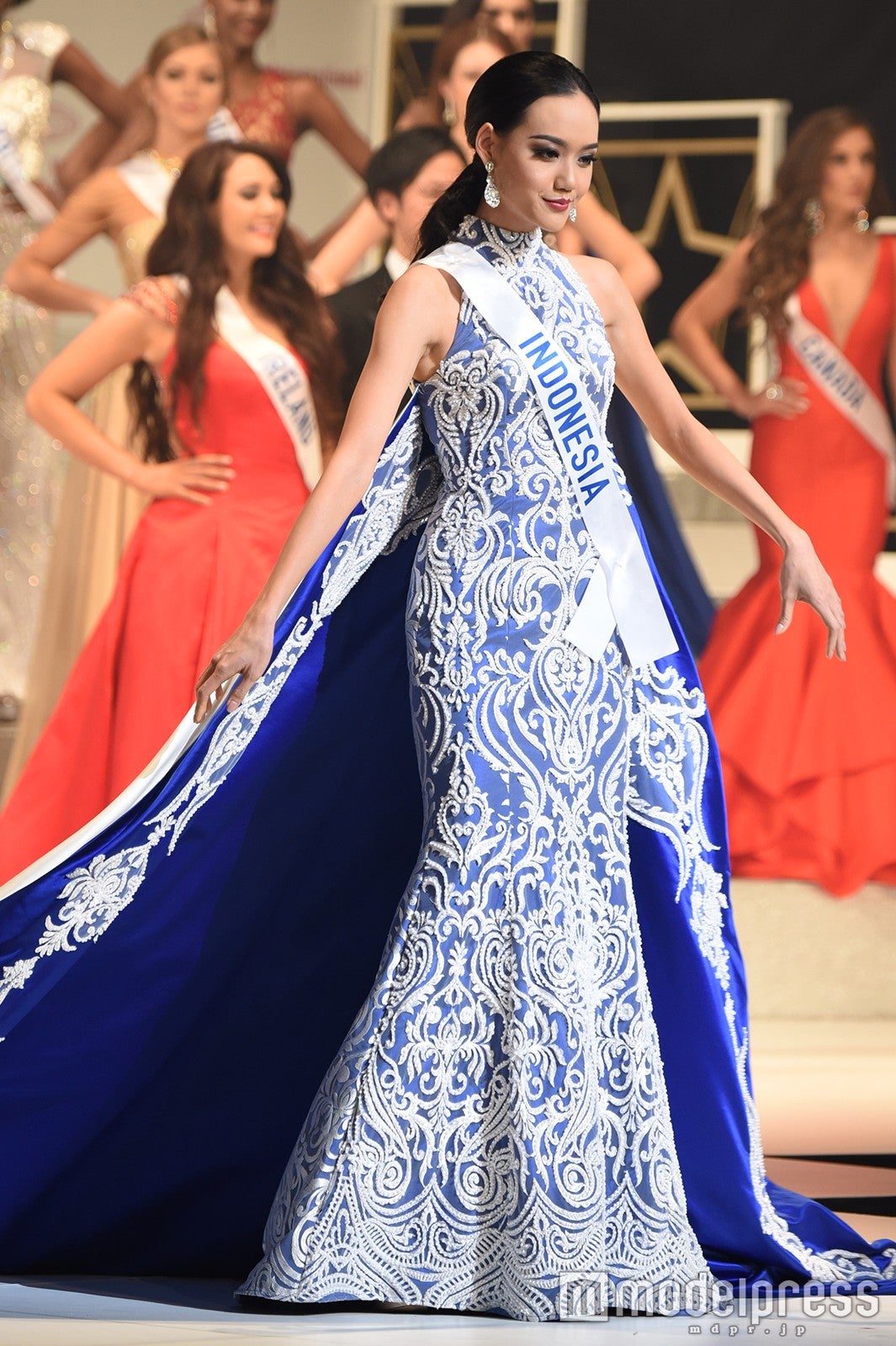 ミス・ベストドレッサー：インドネシア代表　フェリシア・フヮンさん