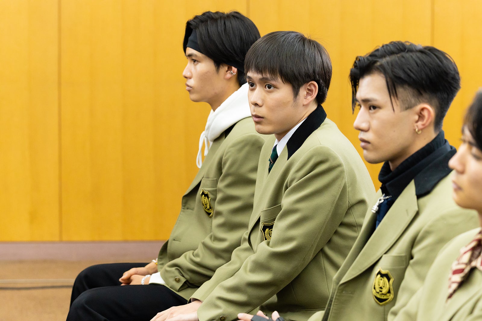 細田佳央太 「もしも、イケメンだけの高校があったら」より（C）テレビ朝日