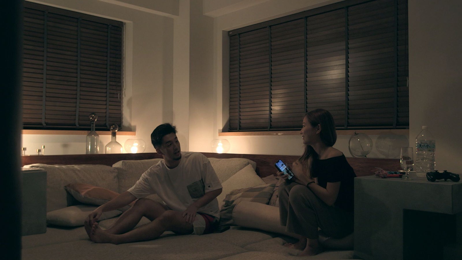 凌、愛華「TERRACE HOUSE TOKYO 2019-2020」19th WEEK （C）フジテレビ／イースト・エンタテインメント