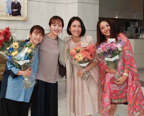 松下奈緒「スカイキャッスル」クランクアップで全力バンザイ「私にとって“ひとつの財産”になりました」