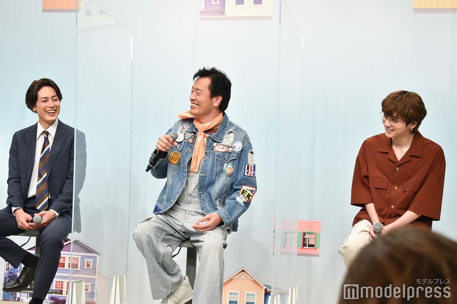 間宮祥太朗、遠藤憲一、吉野北人 （C）モデルプレス