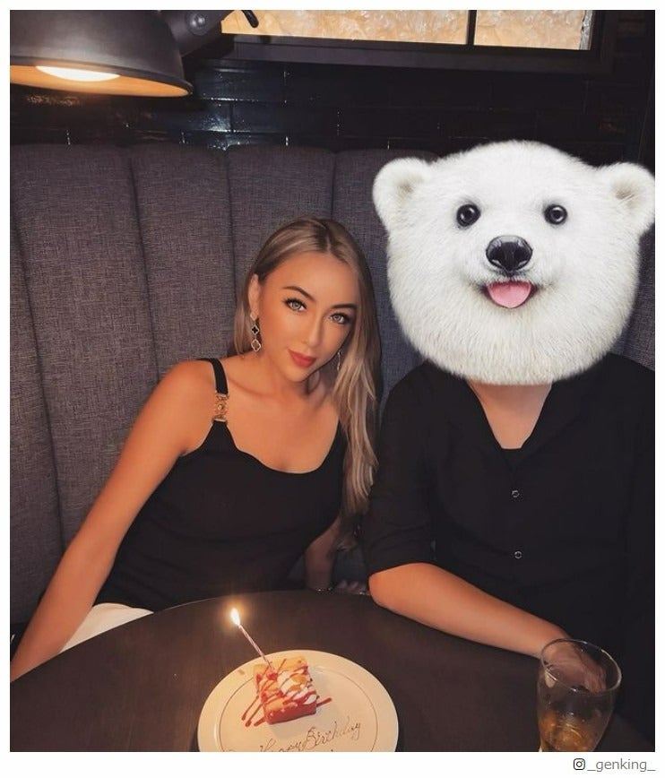 GENKING、年下恋人のバースデーを祝福 2ショット公開に反響「素敵な2人」「お似合い」