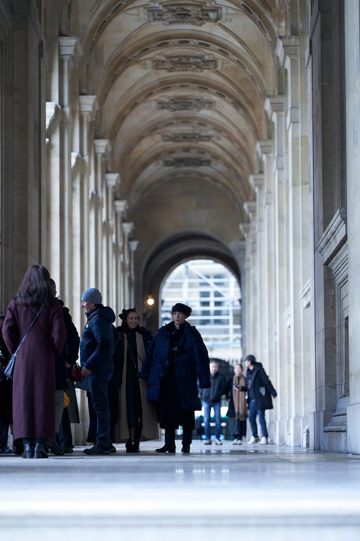 飯豊まりえ、高橋一生(C)2023「岸辺露伴 ルーヴルへ行く」製作委員会(C)LUCKY LAND COMMUNICATIONS/集英社