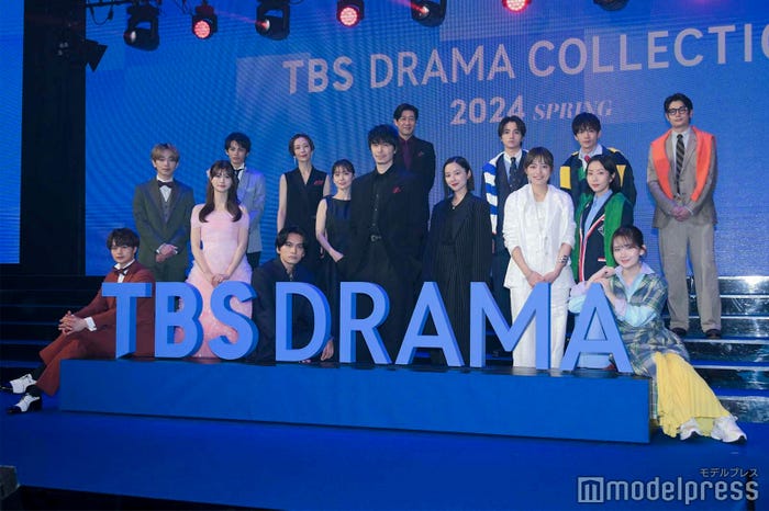 (後列左から)宮世琉弥、神尾楓珠、木村佳乃、林泰文、木戸大聖、松下洸平、井之脇海(前列左から)瀬戸康史、生見愛瑠、北村匠海、大島優子、長谷川博己、堀田真由、川口春奈、木南晴夏、畑芽育(C)モデルプレス