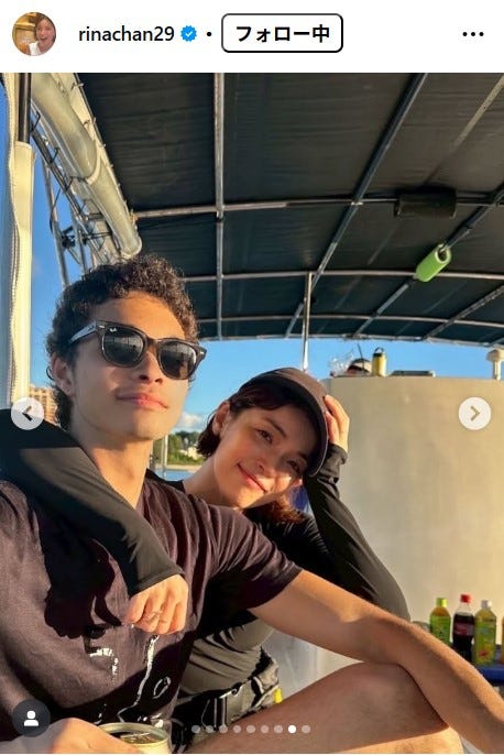 知念里奈Instagramより