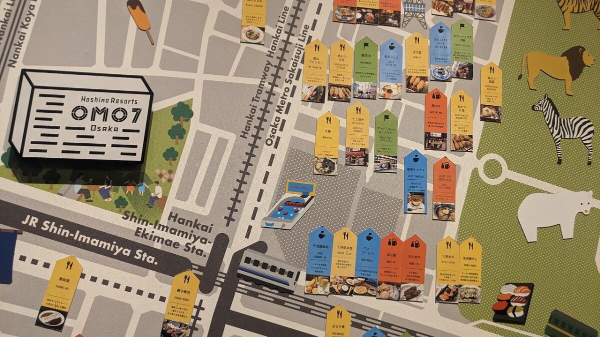 ご近所マップには、スタッフが実際に訪れたおすすめだけを紹介。ガイドブックにない名店も多い