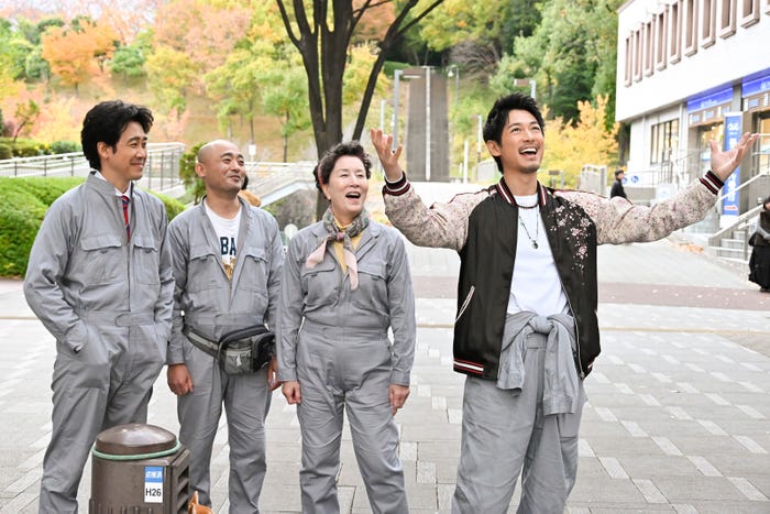 大泉洋、宇野祥平、高畑淳子、ディーン・フジオカ「ちょっとだけエスパー」最終話(C)テレビ朝日