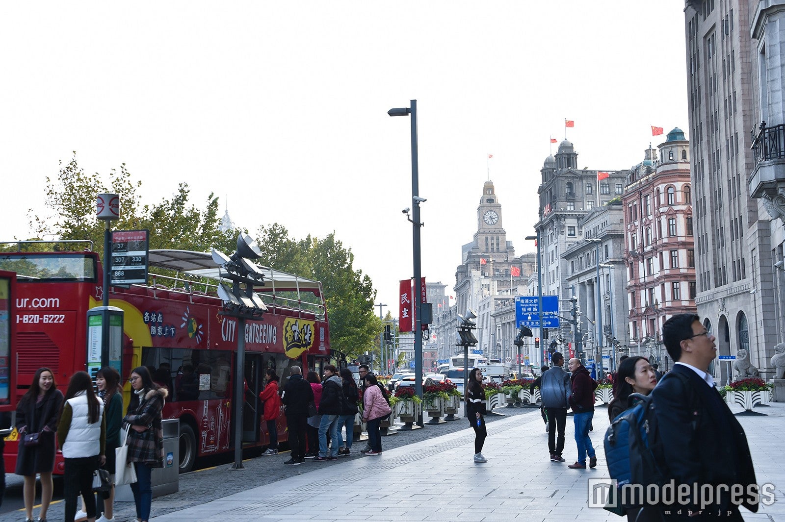 外灘（C）モデルプレス