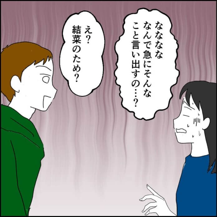 いきなり何を言い出すんだろう…