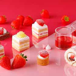 スーパースイーツビュッフェ2025~いちご&あまおうスイーツ~/提供素材