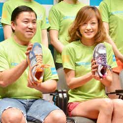 (左から)スギちゃん、西山茉希