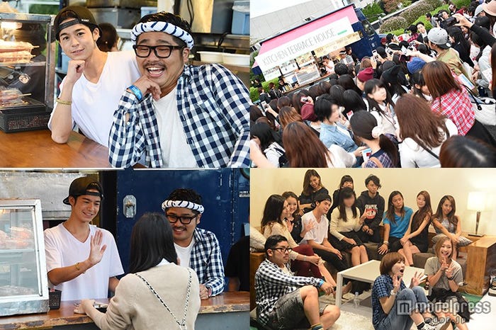 テラスハウス屋台にファン殺到