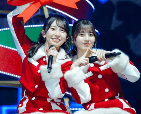 日向坂46“4期生加入後初”クリスマス公演開催 宮田愛萌の卒業挨拶&サプライズにメンバー感極まる<ひなくり2022/セットリスト>