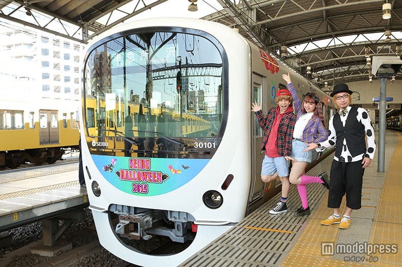 イベント電車を運行する「SEIBU HALLOWEEN 2015 in NERIMA」