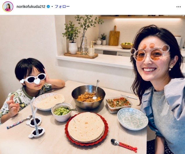 福田典子Instagramより