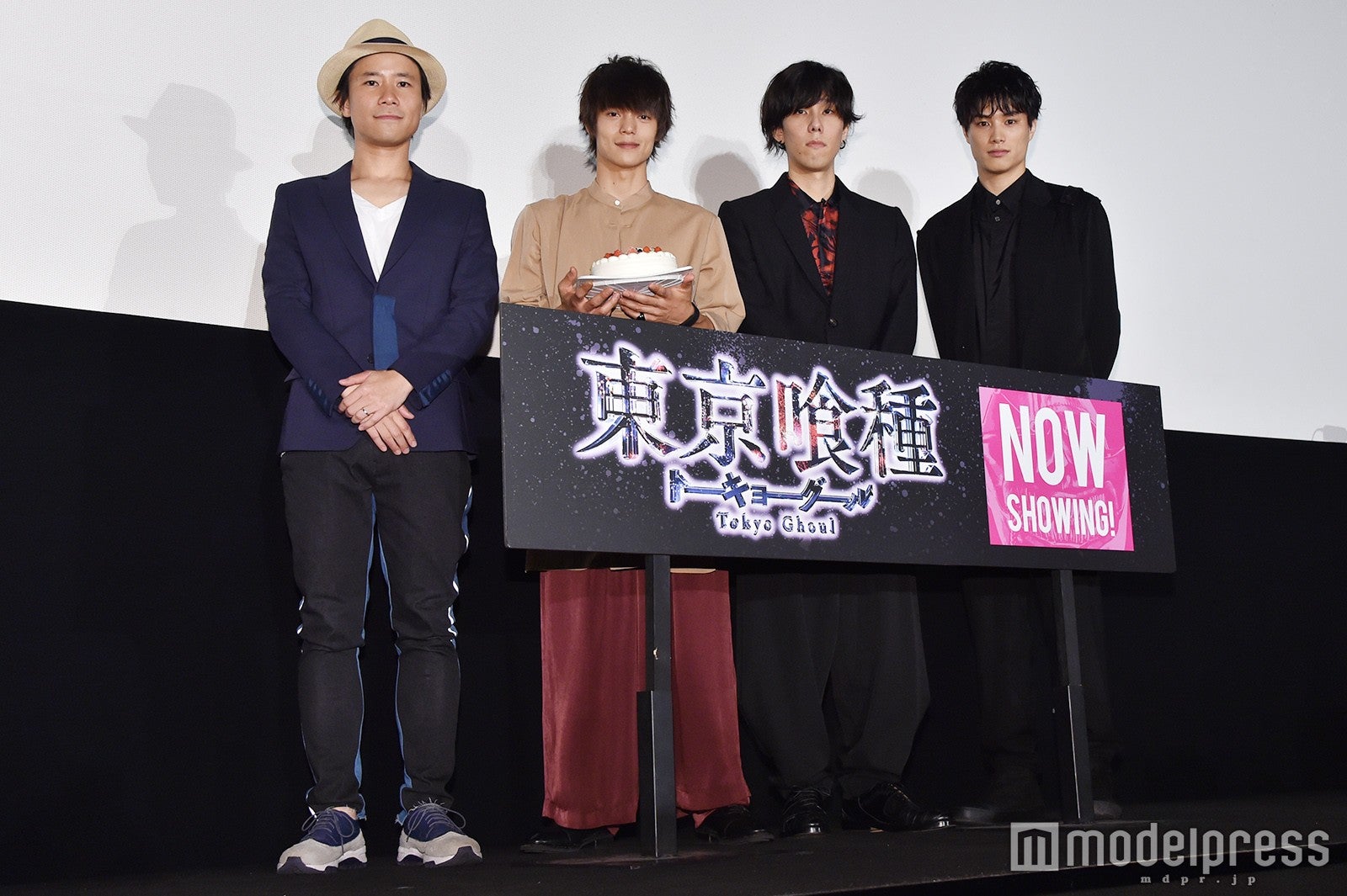 （左から）萩原健太郎監督、窪田正孝、illion、鈴木伸之 （C）モデルプレス