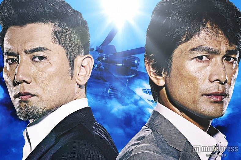 江口洋介（右）、本木雅弘（左）らによる迫力の映像が公開（C）2015「天空の蜂」製作委員会【モデルプレス】