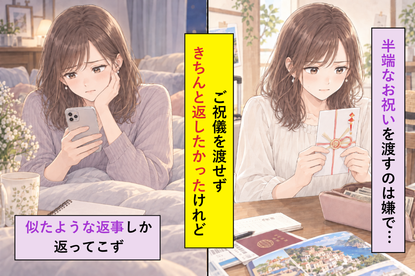親友の結婚式で、ご祝儀を渡せなかった私が笑ってしまった理由