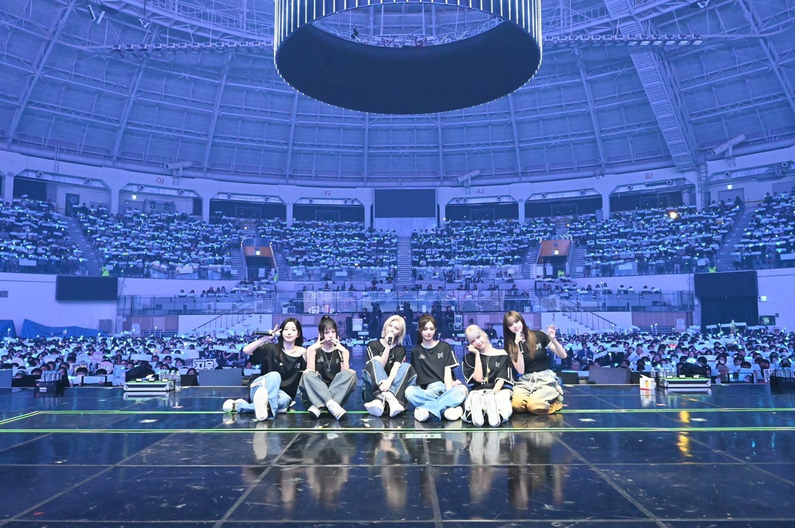 「NMIXX 2ND FAN CONCERT NMIXX CHANGE UP：MIXX LAB」の様子（提供写真）