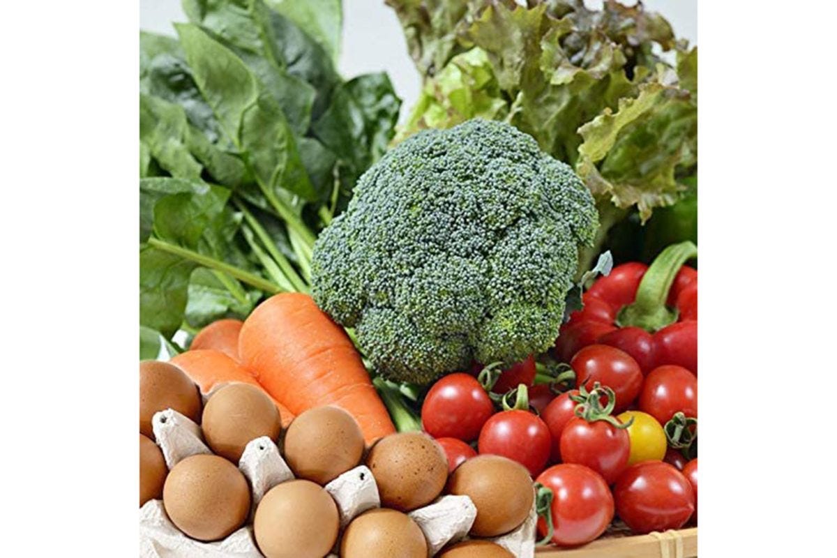 朝ごはん本舗九州野菜と卵セット