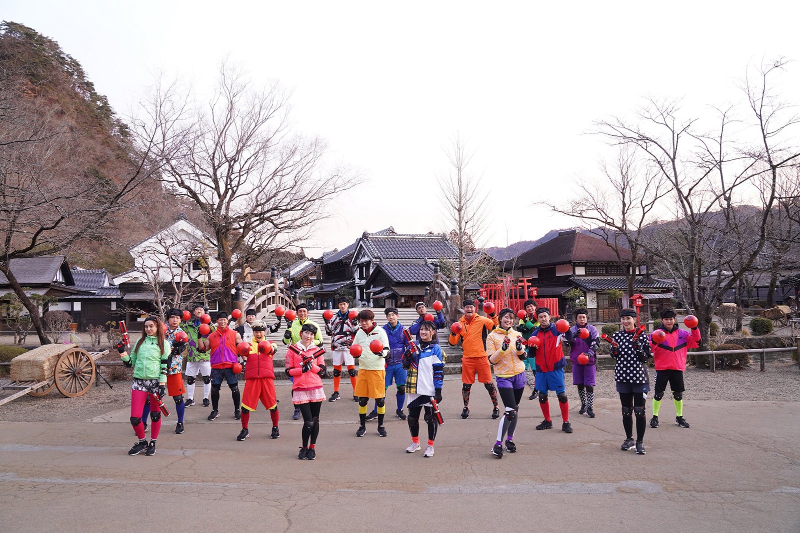 「戦闘中～大江戸決戦！忍の乱～」出演者 （C）フジテレビ