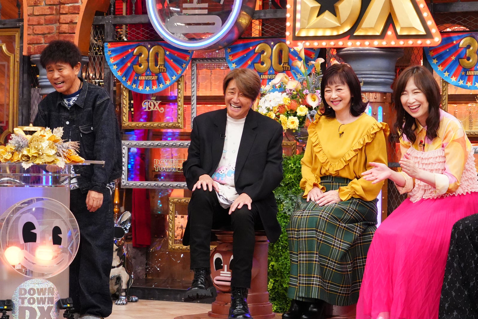 浜田雅功、近藤真彦、浅香唯、森口博子（C）読売テレビ