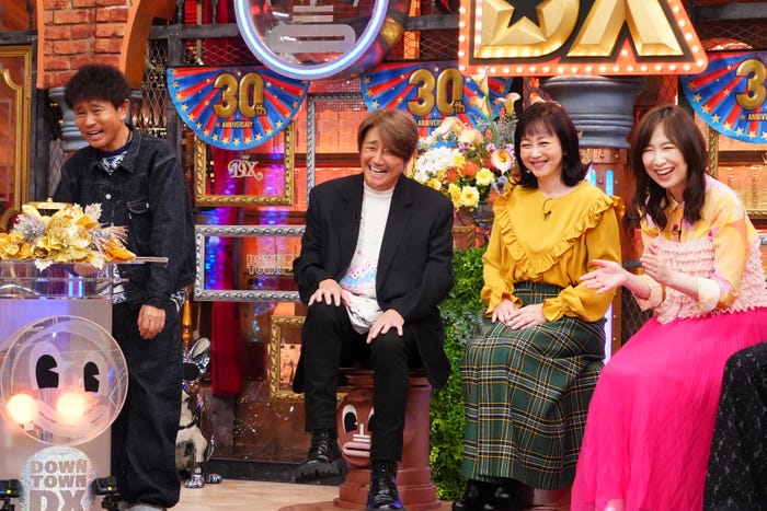 浜田雅功、近藤真彦、浅香唯、森口博子(C)読売テレビ