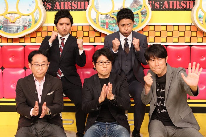 男子アナウンサーチーム (C)フジテレビ