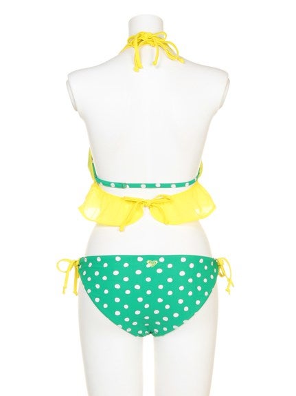 コンビカラードットビキニ「ROXY」14,040円(税込)