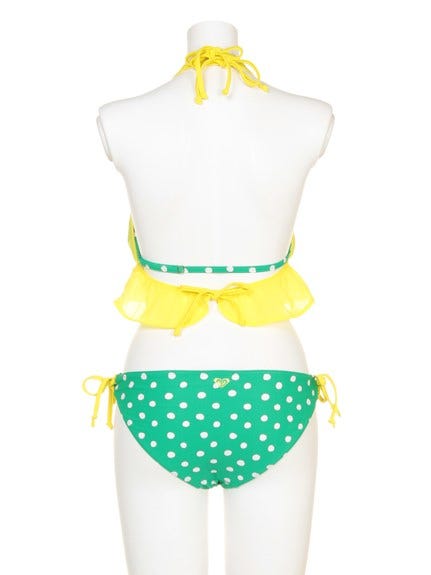 コンビカラードットビキニ「ROXY」14,040円(税込)