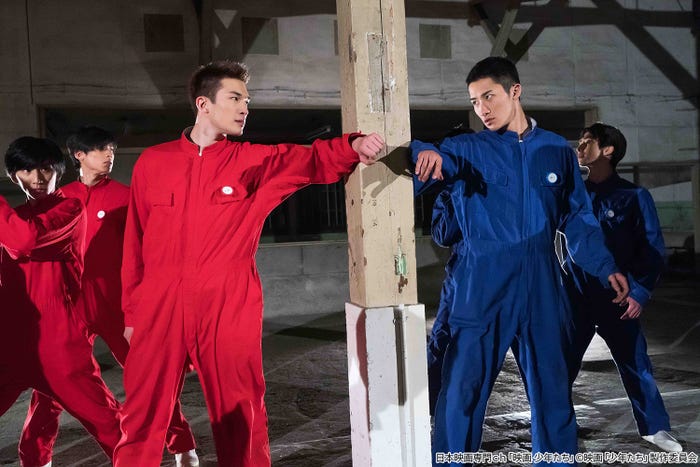 (左から)京本大我、松村北斗、ジェシー、岩本照、佐久間大介「映画 少年たち」(C)映画「少年たち」製作委員会