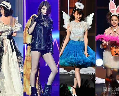 マギー・トリンドル玲奈・玉城ティナ・河北麻友子ら、ホラー&キュートにハロウィンナイト彩る