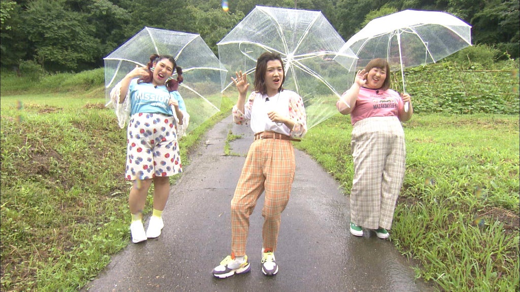 ゆめっち、福田麻貴、かなで（C）TBS