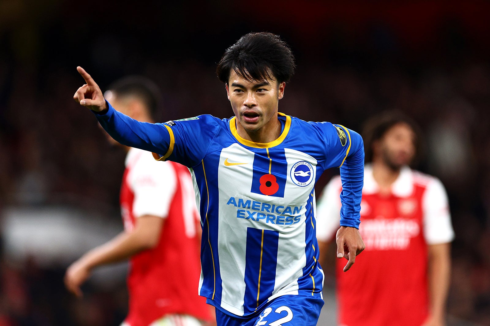 三笘薫選手／Photo by Getty Images