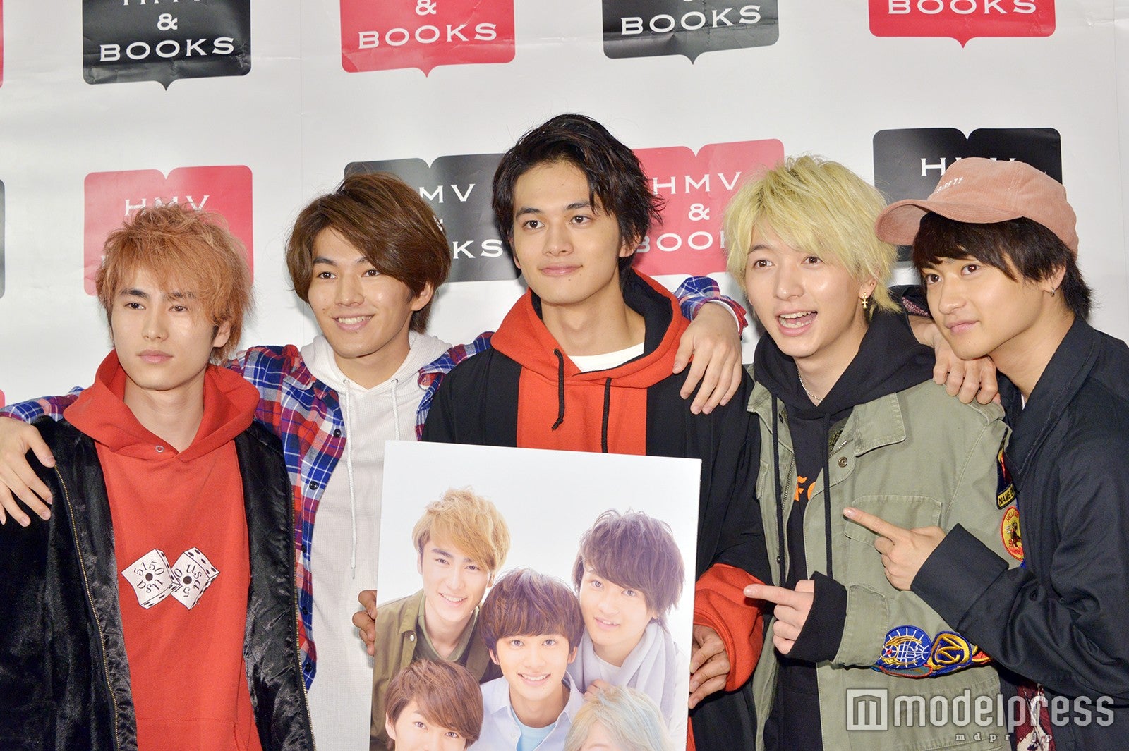 DISH//（左から）泉大智、矢部昌暉、北村匠海、小林龍二、橘柊生（C）モデルプレス