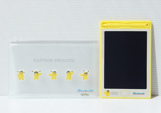キャプテンピカチュウ 電子メモパッド ポーチ 雑誌 付録 雑誌付録 人気 おすすめ オススメ 宝島社 宝島 レビュー 便利 優秀 当たり 最高 今月号 予定 今月 2023 InRed インレッド 11月号 キャプテンピカチュウ 電子メモパッド ポーチ 電子メモ クリアポーチ
