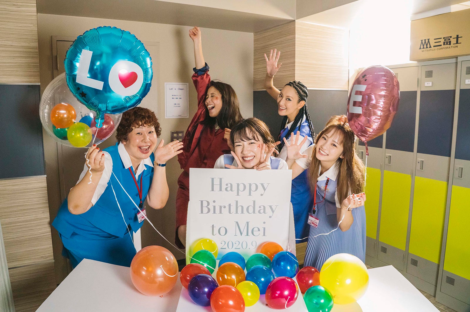 イベントで公開されたメイキング写真（C）2021「地獄の花園」製作委員会