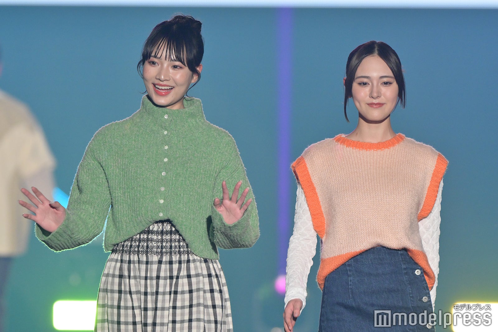 平川そよ花さん、伊藤日菜子さん「TGC CAMPUS STAGE」より（C）モデルプレス