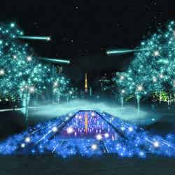 「願いの鐘」が響くと夜空に流星が!品川に注目の新イルミスポットが誕生(写真:イメージ)/画像提供:クオル